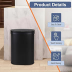 PayLessHere | 13 Gallon Stainless Steel Trash Can | Black | Automatic Touchless - Image 3