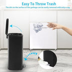 BestMassage 13 Gallon Stainless Steel Trash Can - Image 2