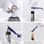 HYZ 2-Pack Wine Opener Waiter Corkscrew, Professional Wine Key - Image 5