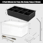 Large Silicone Ice Cube Tray - Image 7