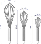 OYV Grey Silicone Whisk, Professional Whisks - Image 6