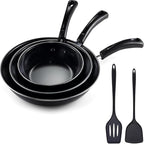 hunnycook Nonstick Frying Pan Set by Dedicatedtoenhancingyourdiningexperience