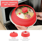 Microwave Splatter Cover Glass Splatter Guard Lid - Image 2