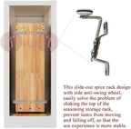 OCG 4 Tier Pull Out Spice Rack Holder Shelves, spice organization - Image 6