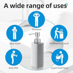 Soap Dispenser with Rust Proof Stainless Steel Pump Refillable - Image 5