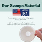 148 mL Long Handle Plastic Measuring Scoop - Image 7