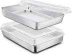 E-far Stainless Steel Baking Pan by E-far