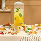 2 Gallon Drink Dispenser, Glass Beverage Dispenser - Image 4