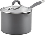 Circulon Radiance Hard-Anodized Nonstick Saucepan, Durable Nonstick Cookware by Circulon