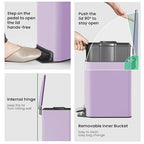 Cesun Small Bathroom Trash Can - Image 5