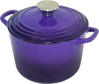 Flavehc Dutch Oven Pot with Lid 2.8 qt Cast Iron Dutch Oven - Image 9