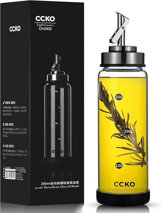 CCKO Glass Olive Oil Dispenser Bottle by CCKO