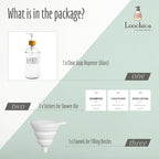 LOOCHICA Clear Glass Soap Bottle - Image 2