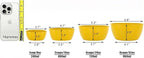 4-Piece Classic Plastic Prep Bowls - Image 2