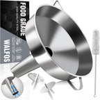 Walfos Extra Large Stainless Steel Funnel by Walfos