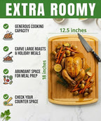 Greener Chef Luxury Bamboo Cutting Board - Image 2
