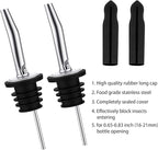 Pafusen 6 Pack Liquor Bottle Pourers, Liquor Pour Spout - Image 2