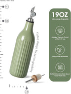 FE FUN ELEMENTS Olive Oil Dispenser Bottle, 19 oz Oil Dispenser - Image 2