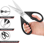 iBayam All Purpose Kitchen Scissors, Kitchen Shears - Image 4