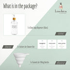 LOOCHICA Dish Clear Glass Soap Dispenser - Image 2