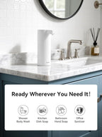 SUNLY Touchless Automatic Soap Dispenser – Clog-Free Pump, Fast Sensor - Image 8