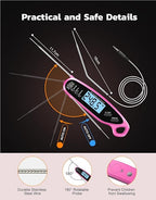 Instant Read Meat Thermometer Digital - Image 4
