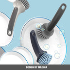 MR.SIGA Pot and Pan Cleaning Brush, Dish Brush - Image 4