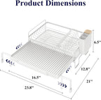 Kitsure Extendable Dish Drying Rack - Image 2