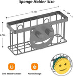 MURLONG Sponge Holder Smiley Face, Sink Caddy - Image 2