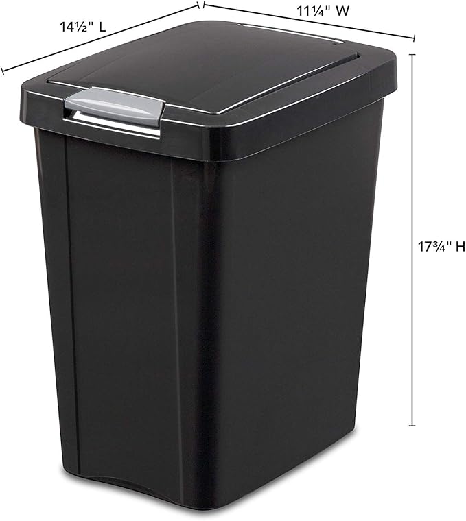 Sterilite 7.5 Gallon TouchTop Wastebasket - Image 2