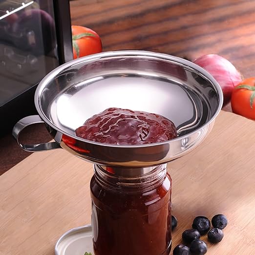 Delove Canning Funnel with Strainer - Image 5