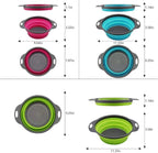 New and improved- Set of 3 Niklye Ultimate Kitchen Strainers—1×10” & 2×12” - Image 2