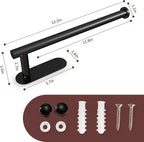 DEKAVA Paper Towel Holder Under Cabinet Wall Mount - Image 4