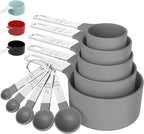 TILUCK Measuring Cups & Spoons Set, Stackable Cups and Spoons, Nesting Measure by TILUCKBringsGoodLuck