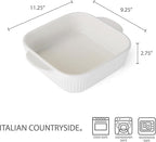 Mikasa Italian Countryside Square Casserole Baker, 9 Inch - Image 2