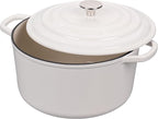 VORRINGARD Enameled Cast Iron Dutch Oven Pot - Image 4