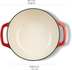 Amazon Basics Enameled Cast Iron Dutch Oven Pot - Image 5