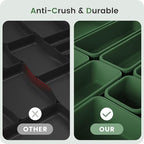 A-LuGei 【 & 5 Size】 Tool Box Organizer Tray Divider Set, 【Army Green】 - Image 5