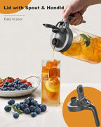 2 Pack - 64oz Glass Pitcher - Image 3