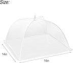 HBlife 3 Pack Pop-Up Mesh Food Cover Tent - Image 2