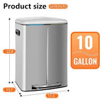 PayLessHere Dual Compartment Trash Can - Image 7