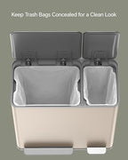 Lovewind Dual Trash and Recycling Bins - Image 7