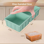 Silicone Freezer Tray for Soup Ice Cubes: 2-Cup Freezing Tray - Image 3