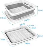 Collapsible Dish Drying Rack Portable Dish Drainers - Image 2