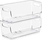 Sorbus Stackable Storage Bins Open Front, Pantry Bins by Sorbus