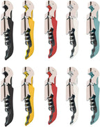 Professional Waiter Corkscrew Wine Openers Set, Heavy Duty Stainless Steel by Kit-Home