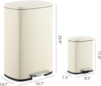 happimess HPM1006F Connor Rectangular 13-Gallon Trash Can - Image 4