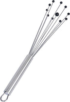 Restaurantware 10.5 in Stainless Steel Ball Whisk - Image 2