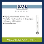 RSVP International Endurance Kitchen Collection Open Stock Measuring Spoon - Image 6