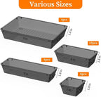 StorMiracle 32 PCS Clear Plastic Drawer Organizer Set, 4-Size vanity organizer - Image 3
